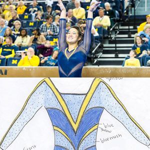 Image post by @umichwgym on Instagram