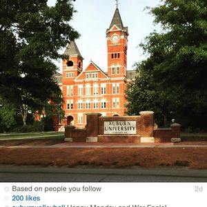 Image post by @auburnmgolf on Instagram