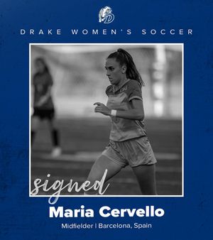 Image post by @drakewomensoccer on Instagram
