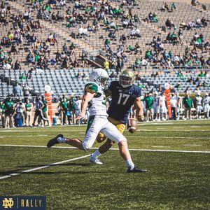 Image post by @ndfootball on Instagram