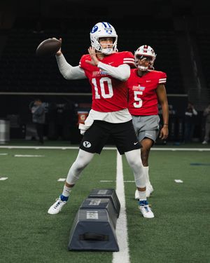 Image post by @BYUfootball on Twitter