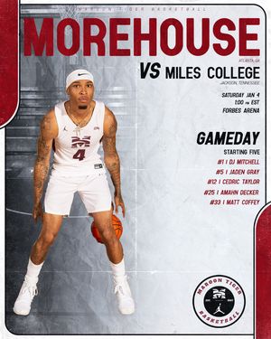 Image post by @morehousebasketball on Instagram