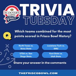 Image post by @friscobowlgame on Instagram