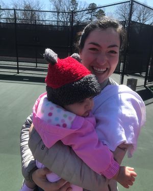 Image post by @davidsonwtennis on Instagram