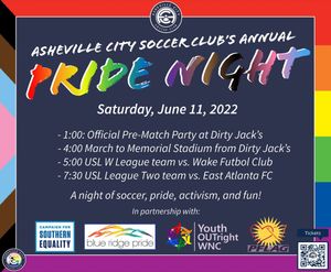 Image post by @ashevillecitysc on Instagram