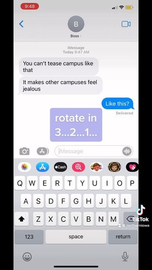 Video post by @northern_iowa on Instagram