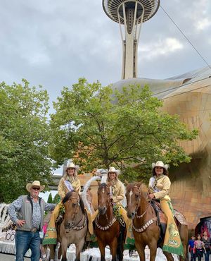 Image post by @ellensburgrodeo on Instagram