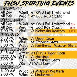 Image post by @fhsuathletics on Instagram