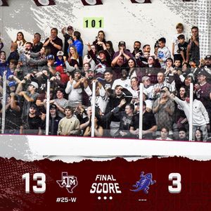 Image post by @tamuicehockey on Instagram