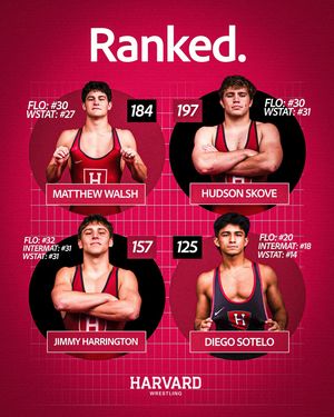 Image post by @harvardwrestling on Instagram