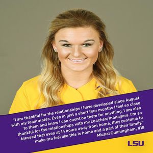 Image post by @lsusoftball on Instagram