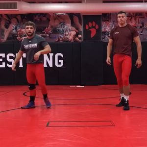 Image post by @davidsonwrestling on Instagram