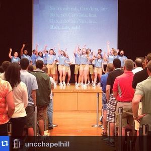 Image post by @uncadmissions on Instagram