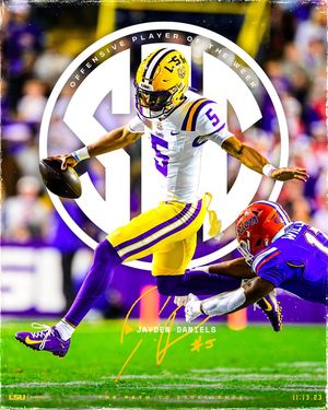 Image post by @lsufootball on Instagram