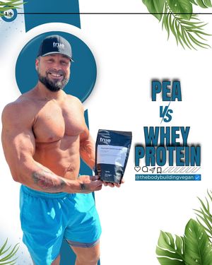 Image post by @thebodybuildingvegan on Instagram