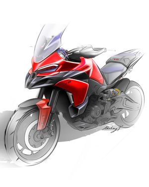 Image post by @ducati on Instagram