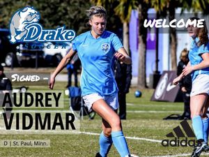 Image post by @drakewomensoccer on Instagram