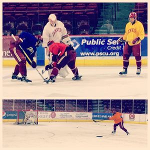 Image post by @du_hockey on Instagram