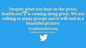 Image post by @realdonaldtrump on Instagram
