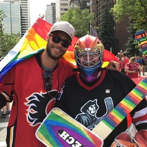 Image post by @nhlflames on Instagram