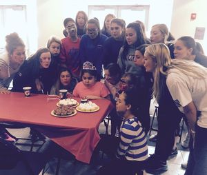 Image post by @depaulwsoc on Instagram