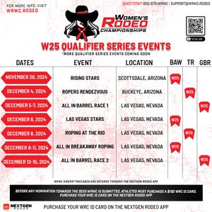 Image post by @womensrodeo on Instagram