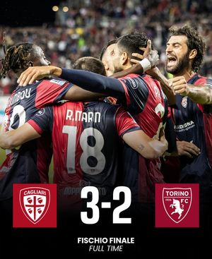 Image post by @cagliaricalcio on Instagram