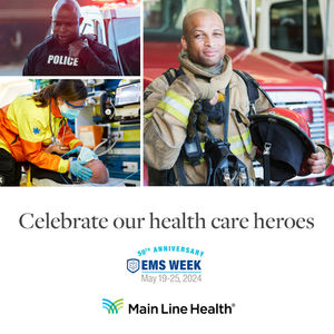 Image post by @mainlinehealth on Instagram