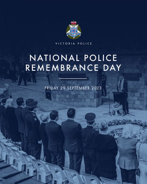 Image post by @victoriapolice on Instagram