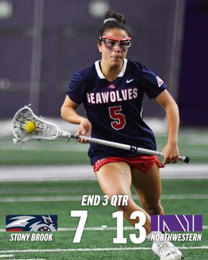 Image post by @stonybrookwlax on Twitter