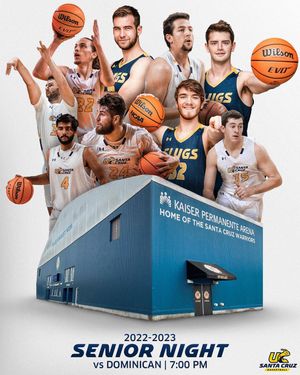 Image post by @ucsc_mbball on Instagram