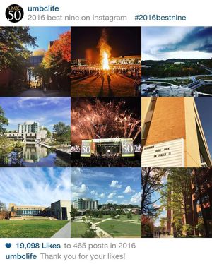 Image post by @umbclife on Instagram