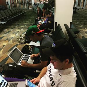 Image post by @lsutennis on Instagram