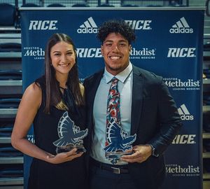 Image post by @ricevolleyball on Instagram