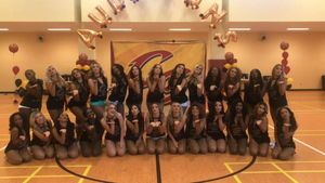 Image post by @cavaliersdanceteam on Facebook