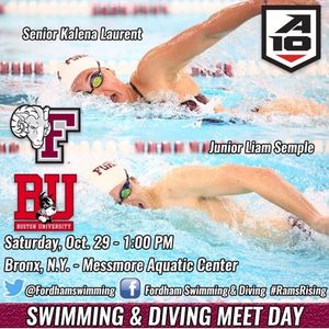 Image post by @fordhamswimdive on Instagram