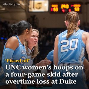 Image post by @dailytarheel on Instagram