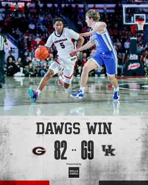 Image post by @ugabasketball on Instagram