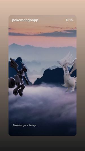 Video post by @pokemongo on Facebook