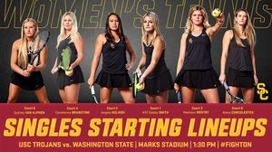 Image post by @uscwomenstennis on Instagram