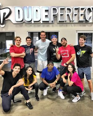 Image post by @dudeperfect on Instagram