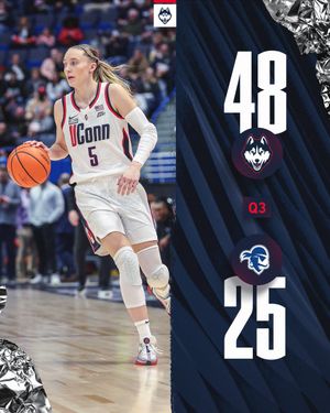Image post by @UConnWBB on Twitter