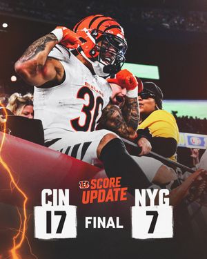Image post by @Bengals on Twitter