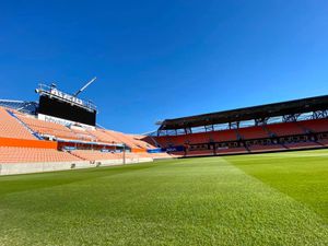 Image post by @ShellEnergyStadium on Facebook