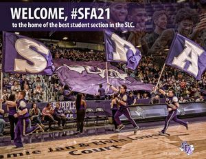 Image post by @sfa_athletics on Instagram