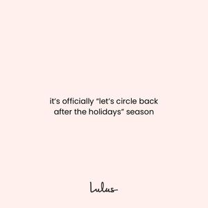 Image post by @lulus on Instagram