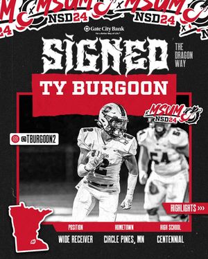 Image post by @msum_football on Instagram