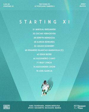 Image post by @thetown_fc on Instagram