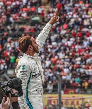 Image post by @lewishamilton on Instagram