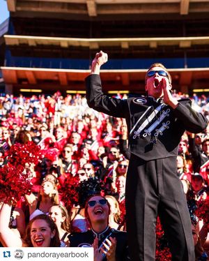 Image post by @ugaredcoatband on Instagram